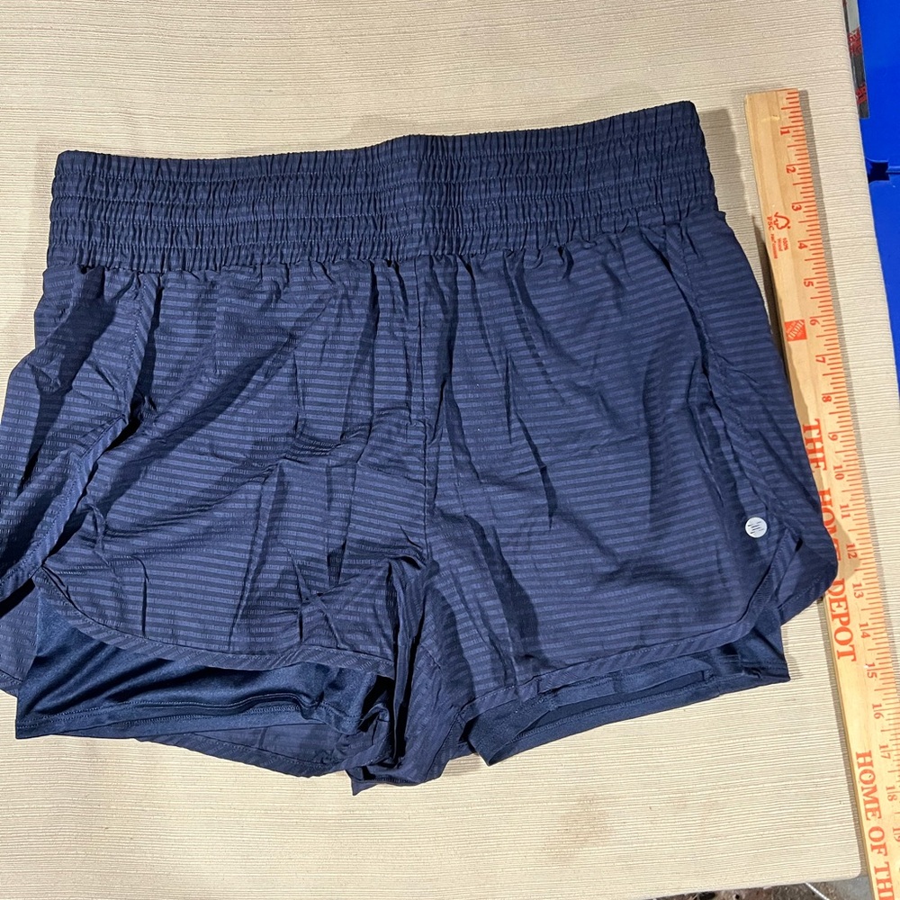 RBX Dark blue shorts with underlined shorts